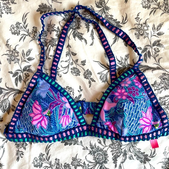Victoria's Secret Other - Victoria’s Secret Crochet Bikini Top